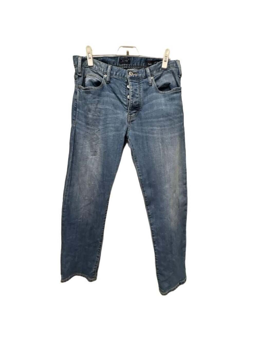 Armani Jeans Button Fly Jeans Size 34x30 Blue Denim